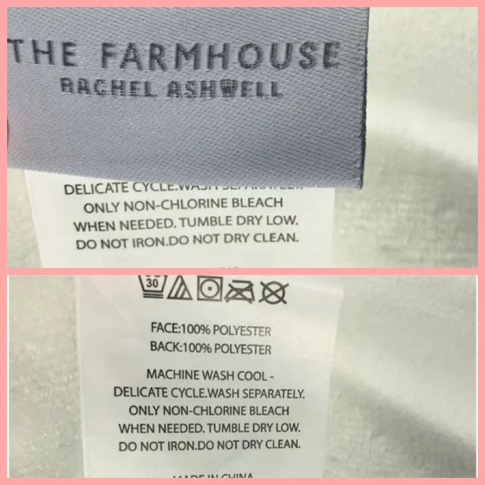 Rachel Ashwell Blue Pumpkin Plush Faux Fur Throw Blanket Thanksgiving Fall Decor